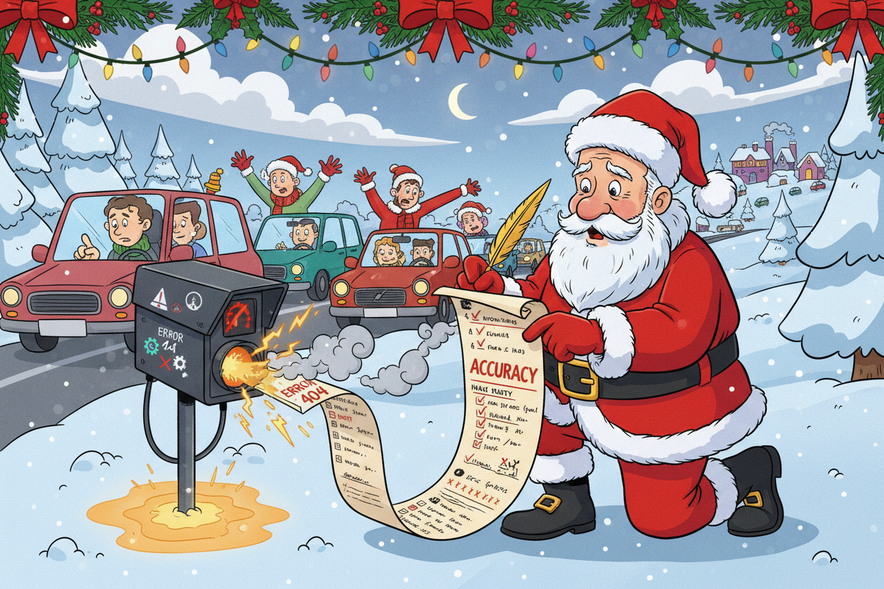 All WE want for Christmas is a speed enforcement system fit for purpose