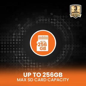 New - Road Angel Halo Edge 4K Single Dash Cam with Parking Mode & Quick Release Mounting With 64GB SD Card & Hardwiring Kit Bundle