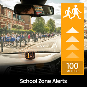 NEW - Pure Sync - Smart Road Safety & Speed Awareness Assistant with Camera Alerts 