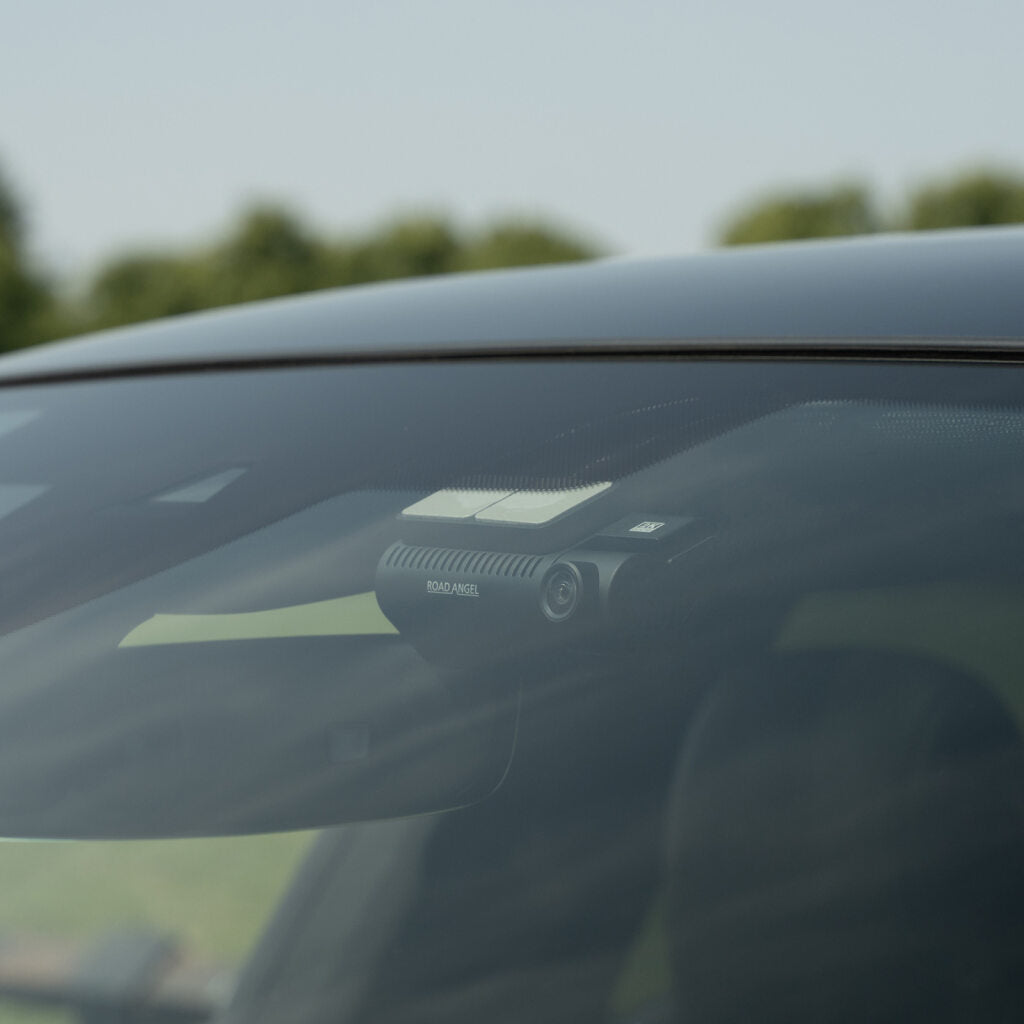 New- Road Angel Halo Ultima 4K Dual Dash Cam with Parking Mode & Quick Release mounting