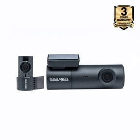 New - Halo Spark Dual Full HD 1080p Front & Rear Dash Camera With Dual Pchaarking Mode & Winter Mode (USB-C) With 64GB SD Card & Hardwiring Kit Bundle