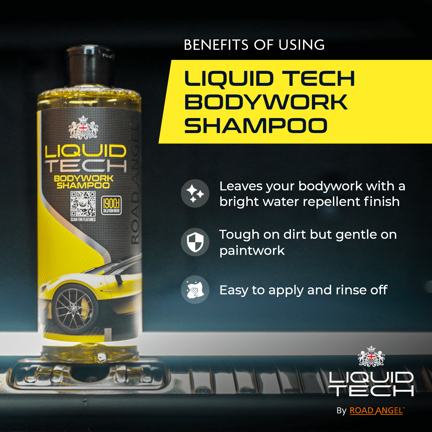 Liquid Tech Car Care - Bodywork Shampoo - 500ml