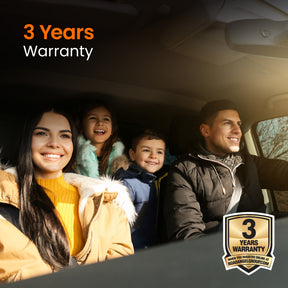 Halo Guardian 2K+ Dual Dash Cam with 3.2" Screen, Parking Mode & Quick Release mounting With 64GB SD Card & Hardwiring Kit Bundle