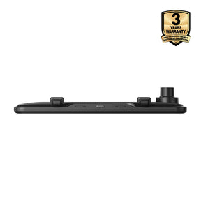 NEW - Halo Vision 3 4K – 2160p & 1080p Front & Rear Anti-Glare Mirror Dash Cam with integrated 10 inch LCD touchscreen with 64GB SD Card & Hardwiring Kit Bundle