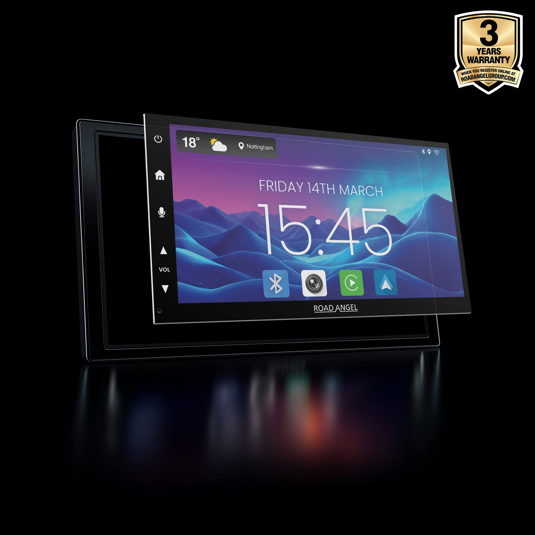 NEW - RA-X722DAB | Car Stereo With 6.75" Touch Screen Display, DAB+ Bluetooth | Wireless Android Auto & Apple Car Play