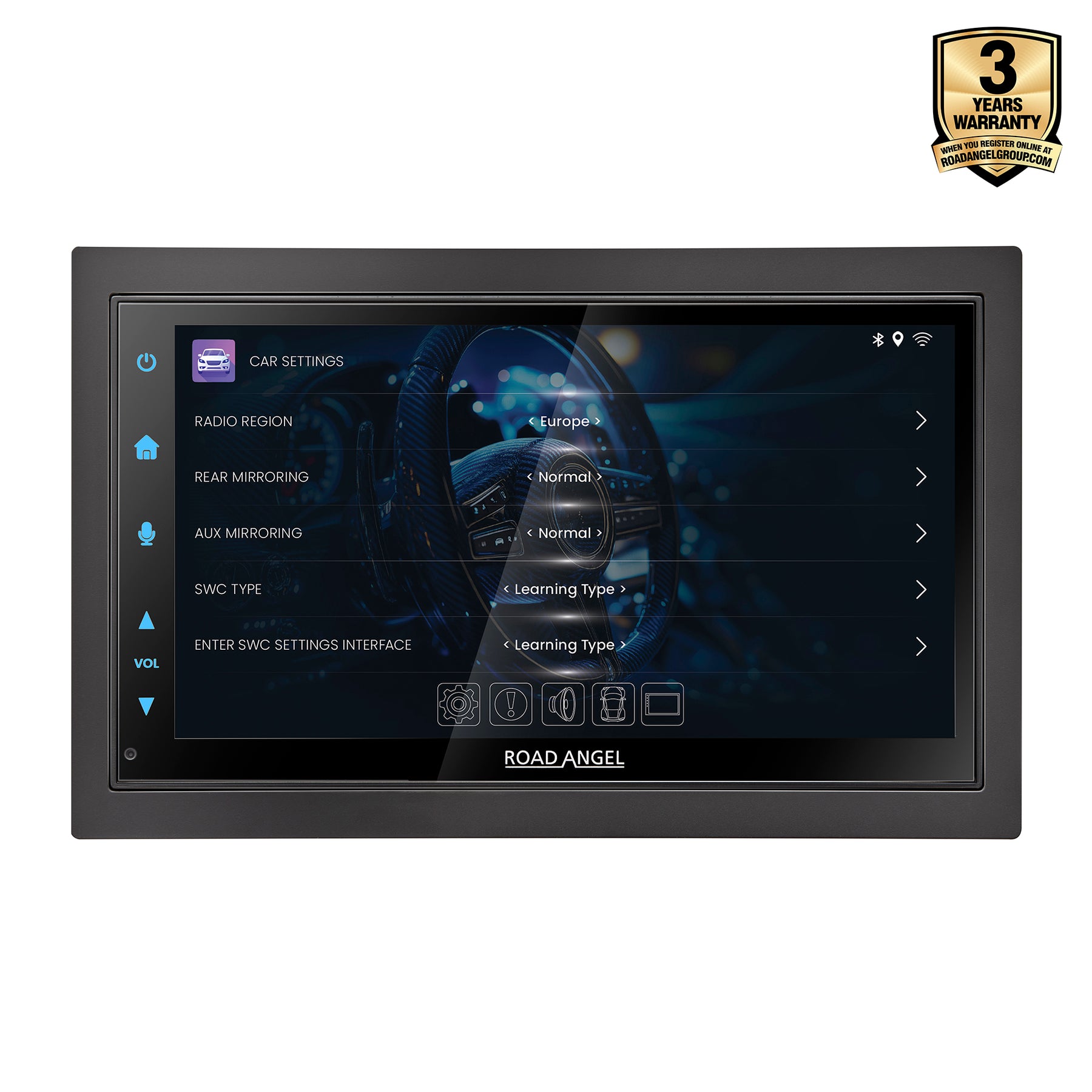 NEW - RA-X722DAB | Car Stereo With 6.75" Touch Screen Display, DAB+ Bluetooth | Wireless Android Auto & Apple Car Play