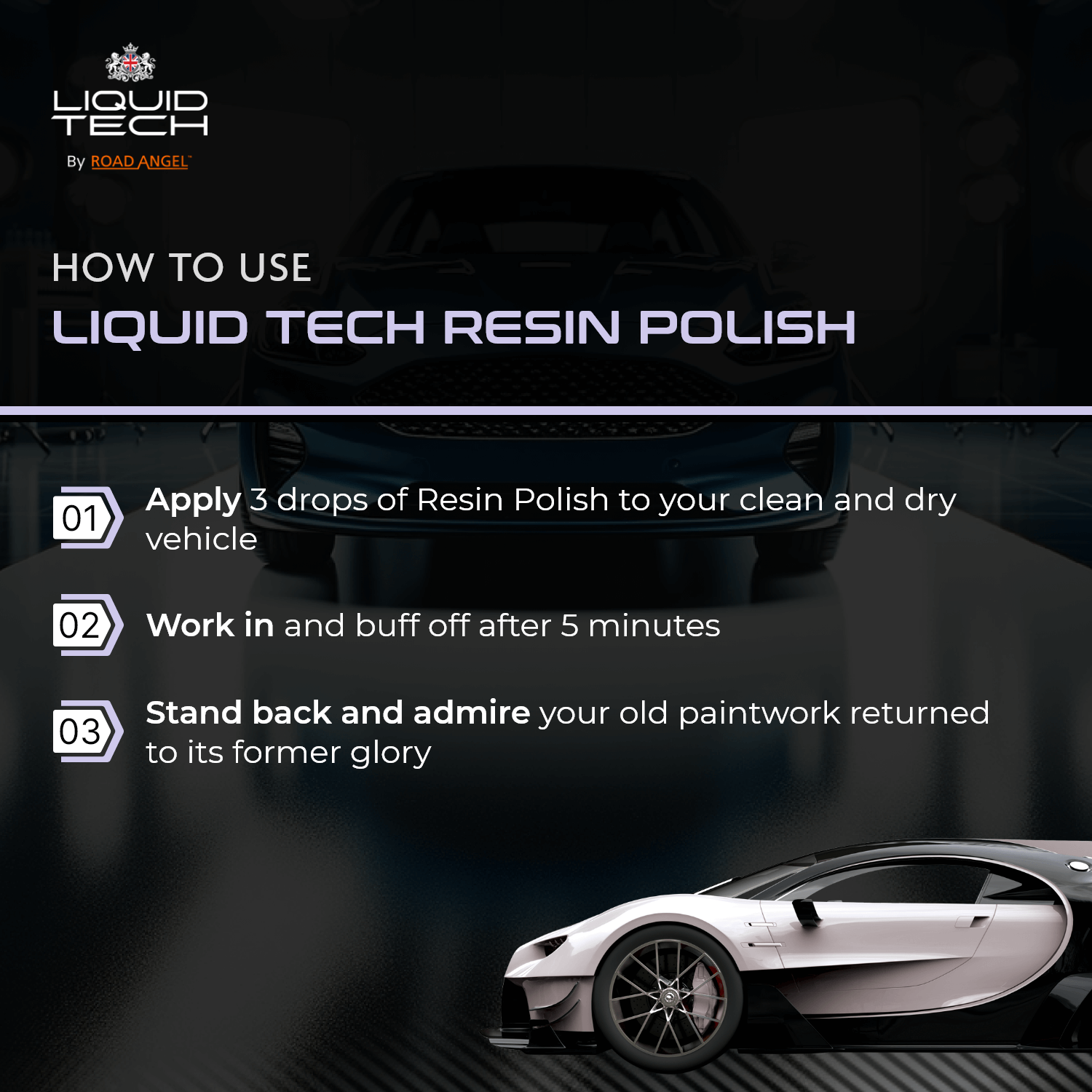 Liquid Tech Car Care - Resin Polish - 500ml