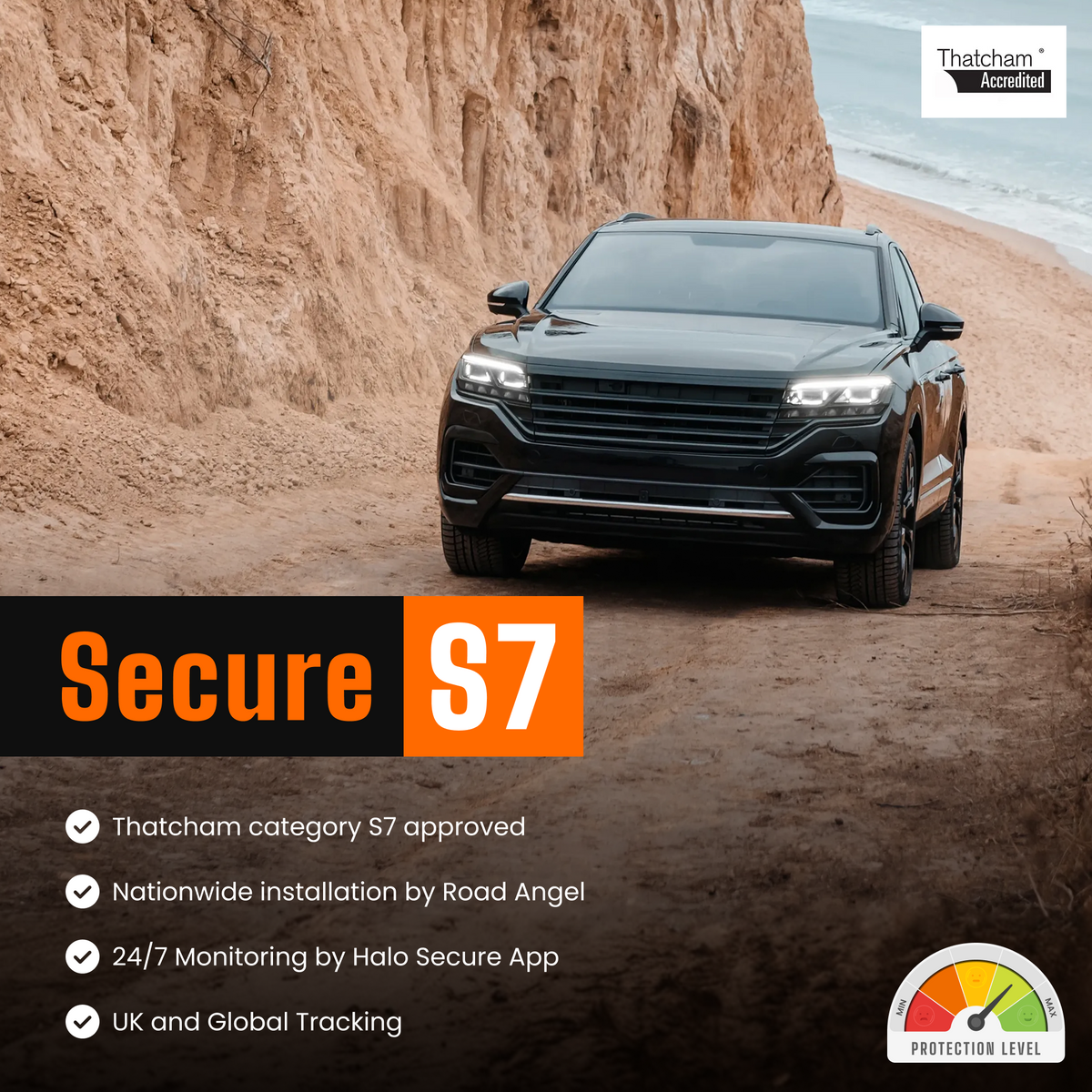 Secure S7 Tracker (Insurance Approved)