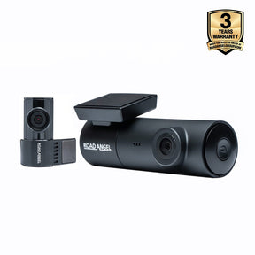 New - Halo Spark Dual Full HD 1080p Front & Rear Dash Camera With Dual Pchaarking Mode & Winter Mode (USB-C) With 64GB SD Card & Hardwiring Kit Bundle